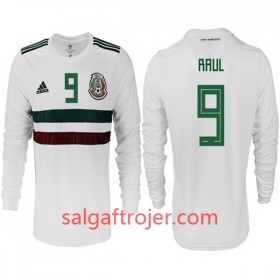 Mexiko Fodboldtrøjer RAUL 9 Udebanesæt VM 2018 Langærmet